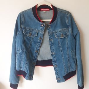 medium wash zumiez denim jacket